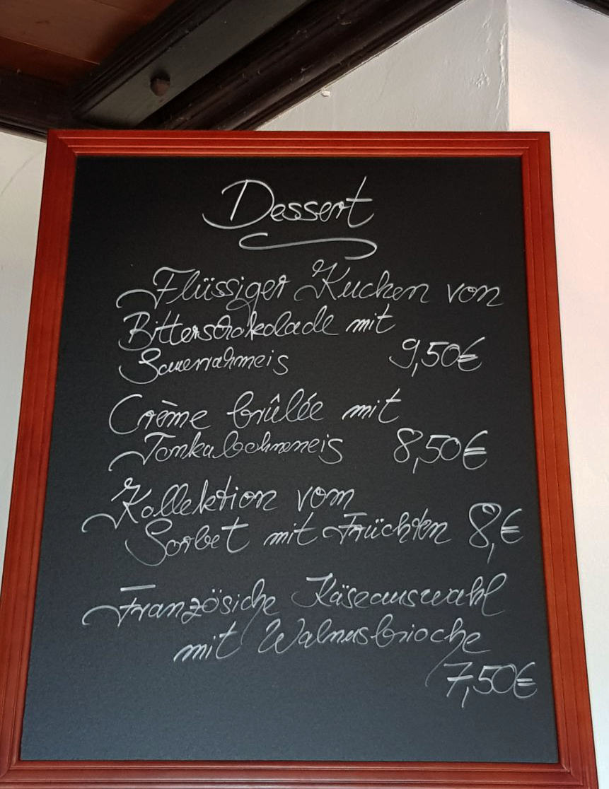 Desserts